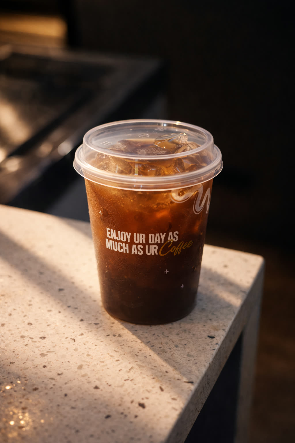Arutala Coffee Experience cup ice black